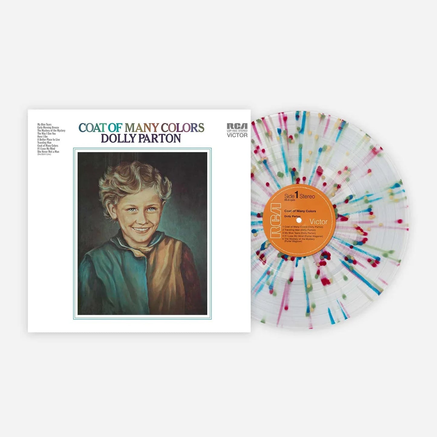 Dolly Parton- Coat Of Many Colors (VMP Pressing) - LP