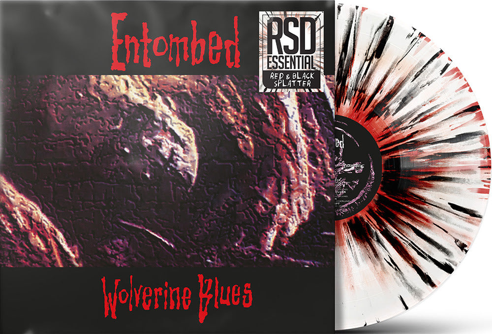 Entombed- Wolverine Blues (RSD Essential) (White w/ Red & Black Splatter Vinyl) - LP