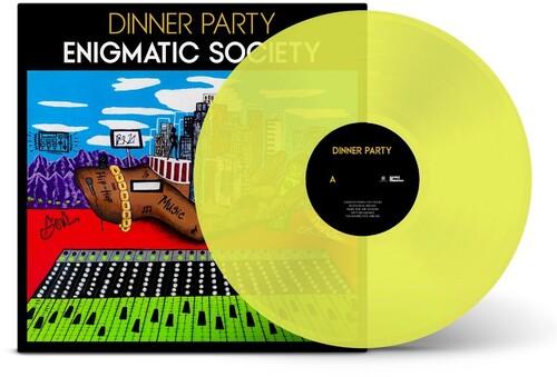 Dinner Party (Robert Glasper/Kamasi Washington/Terrace Martin/9th Wonder)- Enigmatic Society (Indie Exclusive Yellow Vinyl) - LP