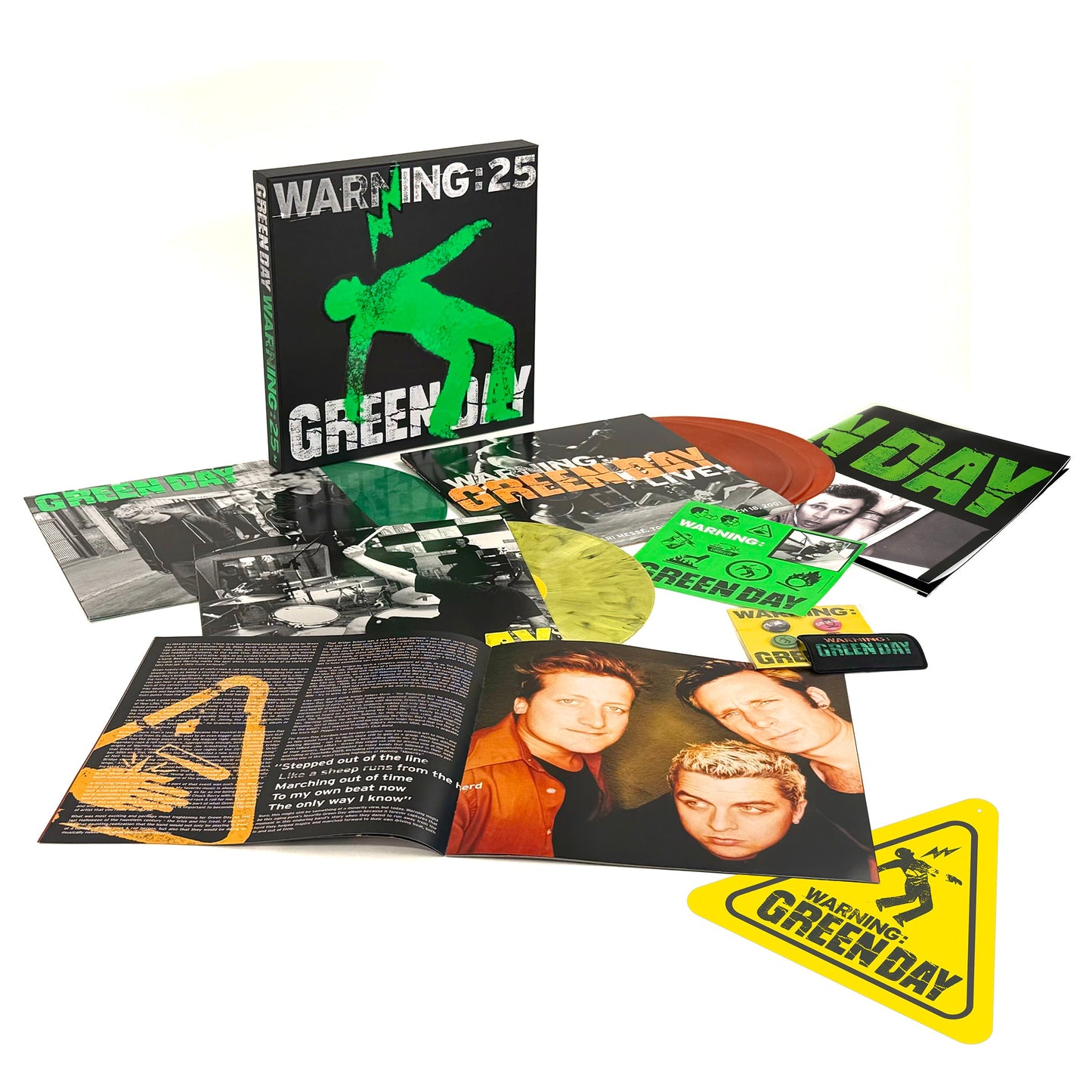 Green Day- Warning (25th Anniversary Deluxe Edition) (Indie Exclusive Vinyl) - LP