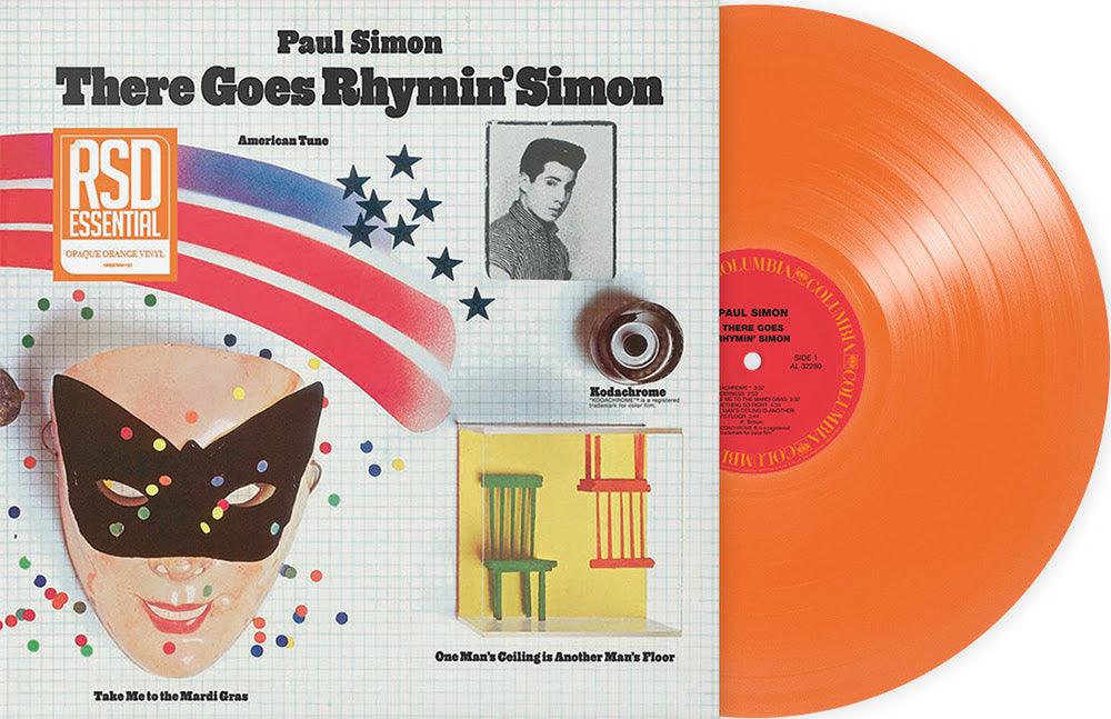 Paul Simon- There Goes Rhymin' Simon (RSD Essential Opaque Orange Vinyl) - LP