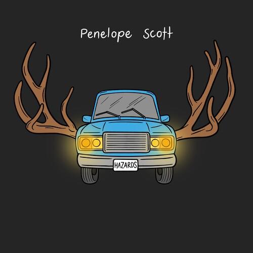 Penelope Scott- Hazards (White/Black Vinyl) - LP