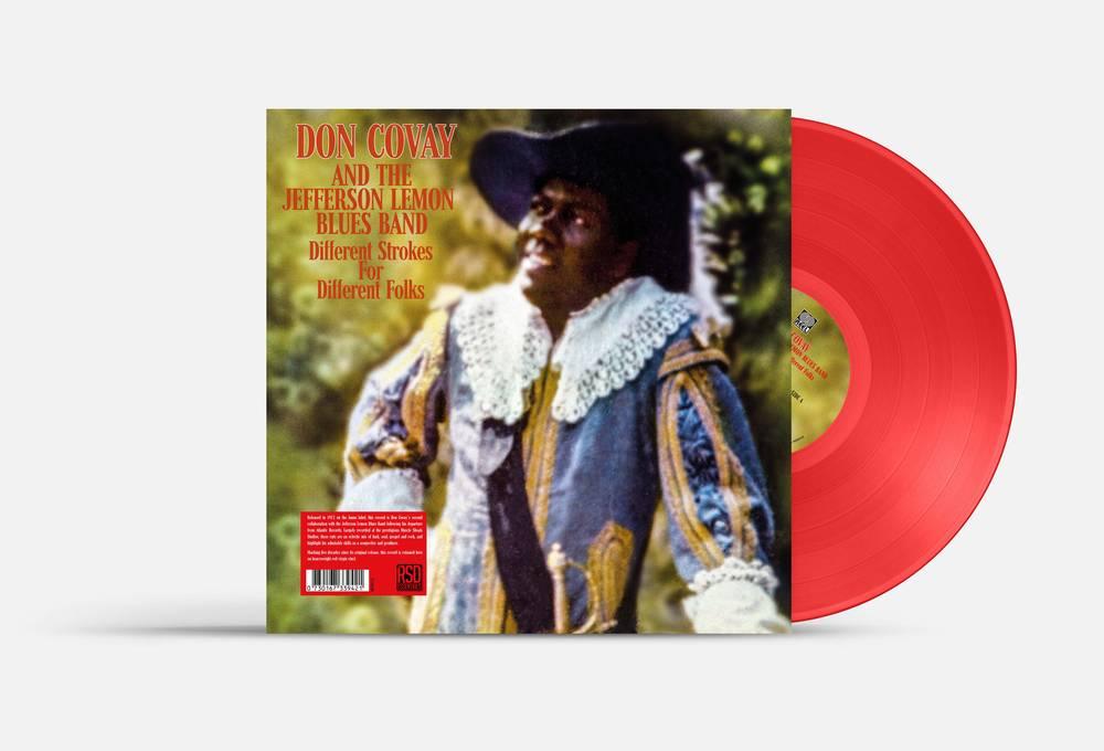Don Covay & The Jefferson Lemon Blues Band- Different Strokes For Different Folks (RSD Essential Red LP) - LP