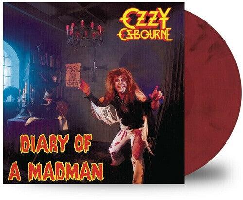 Ozzy Osbourne- Diary Of A Madman (Import) (Red/Black Swirl Vinyl) - LP