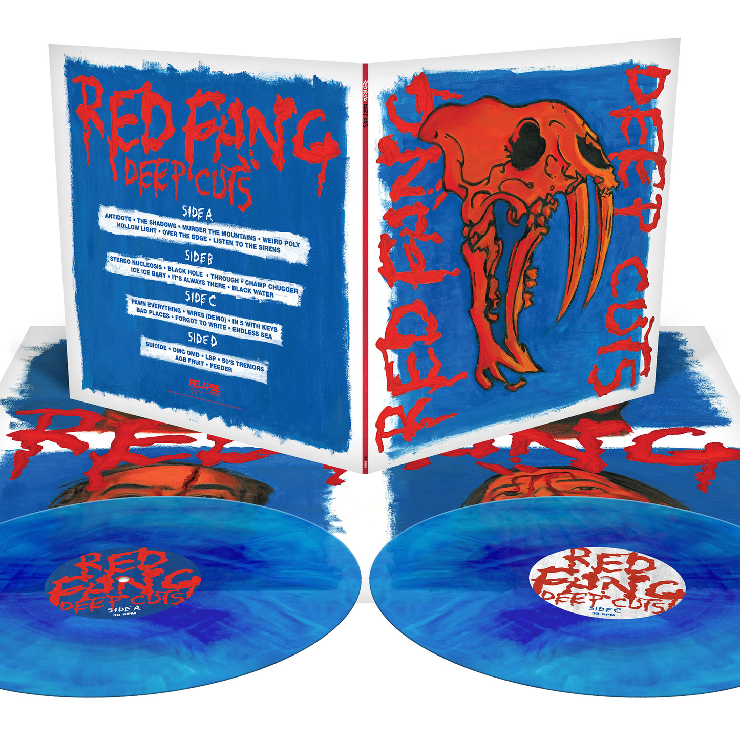 Red Fang- Deep Cuts (Galaxy Merge Vinyl) - LP