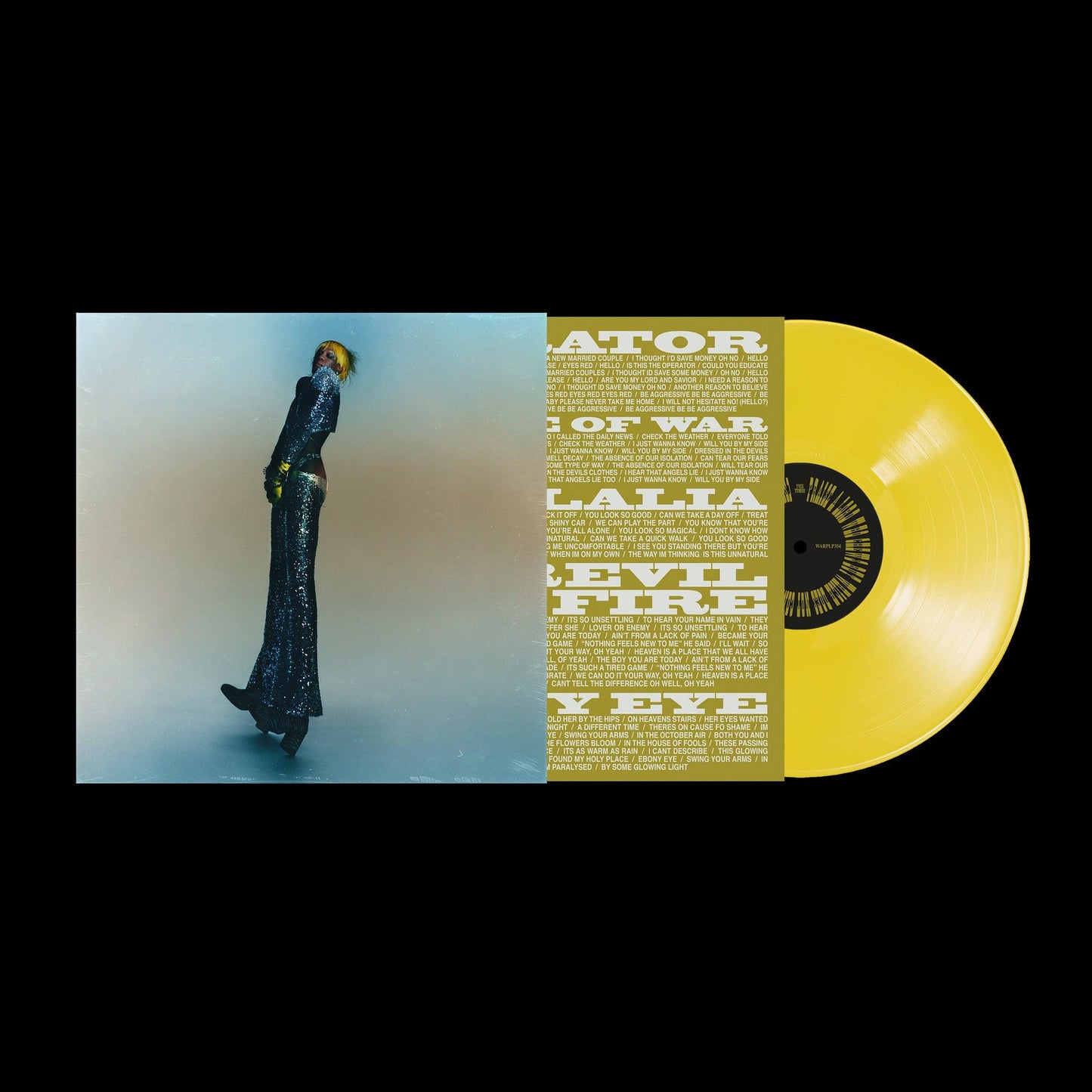 Yves Tumor- Praise A Lord Who Chews But Which Does Not Consume; (Or Simply, Hot Between Worlds) (Transparent Yellow Vinyl) - LP