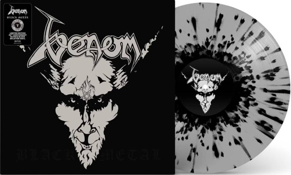 Venom- Black Metal (RSD Essential Silver/Black Splatter Vinyl) - LP