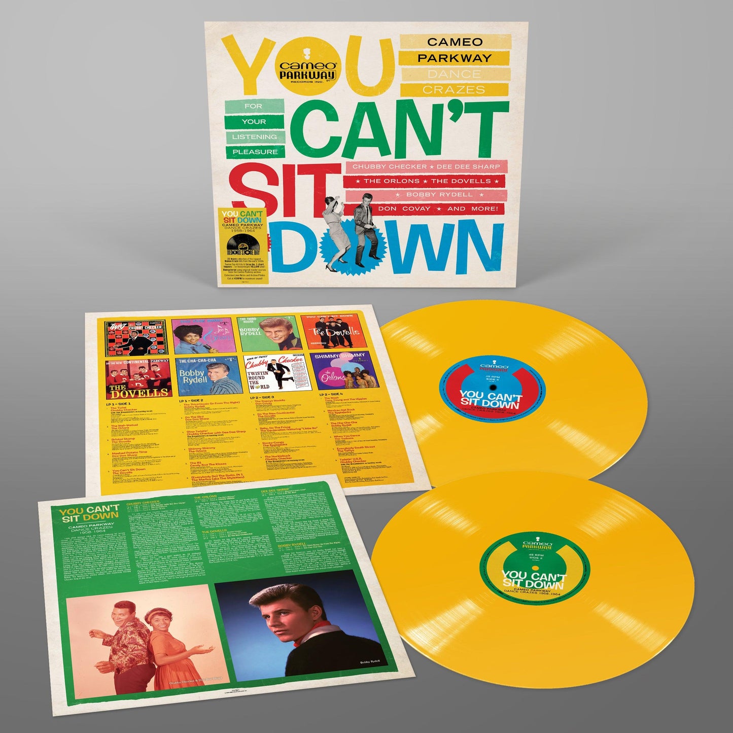 Various- You Can't Sit Down: Cameo Parkway Dance Crazes 1958-1964 (U.K. Collection) -RSD22 (Drop) - LP