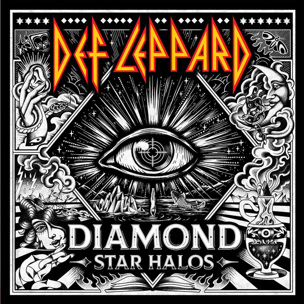 Def Leppard- Diamond Star Halos (Indie Exclusive Clear Vinyl) - LP