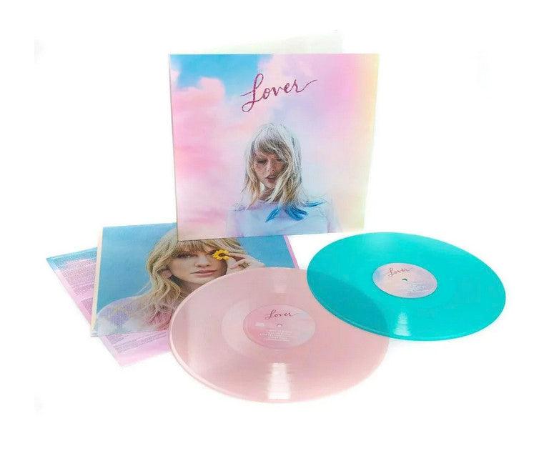 Taylor Swift- Lover (Pink/Blue Vinyl) (EU Import) - LP