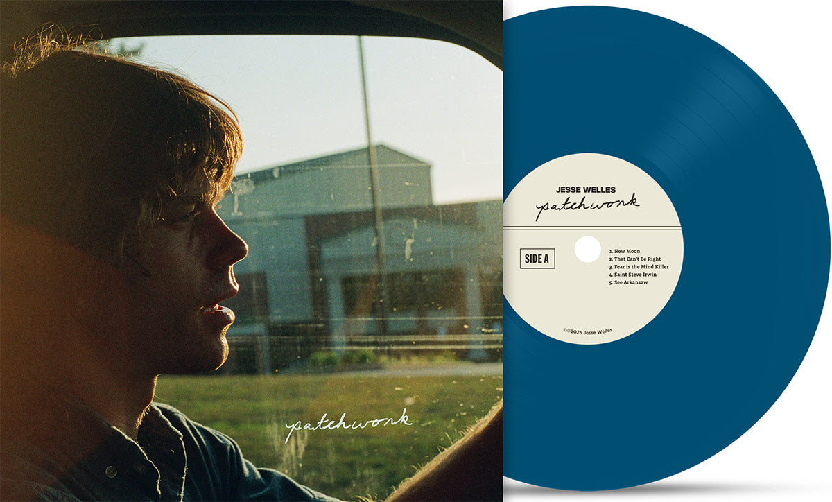 Jesse Welles- Patchwork (Indie Exclusive Blue Vinyl) - LP