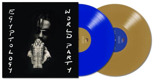 World Party- Egyptology (RSD Essential Indie Colorway Egyptian Blue & Gold Vinyl) - LP