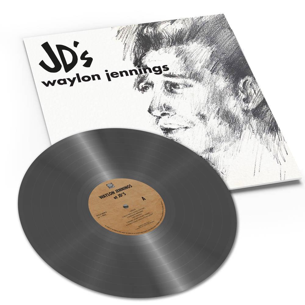 Waylon Jennings- JD's (RSD Essential 180g Dark Grey Vinyl) - LP