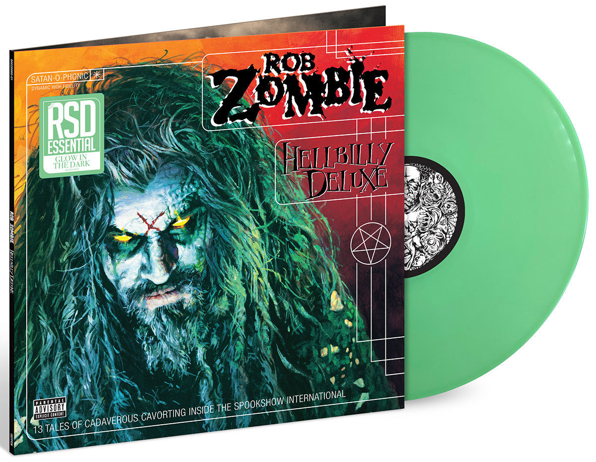 Rob Zombie- Hellbilly Deluxe (Glow In The Dark Vinyl) (RSD Essential) - LP