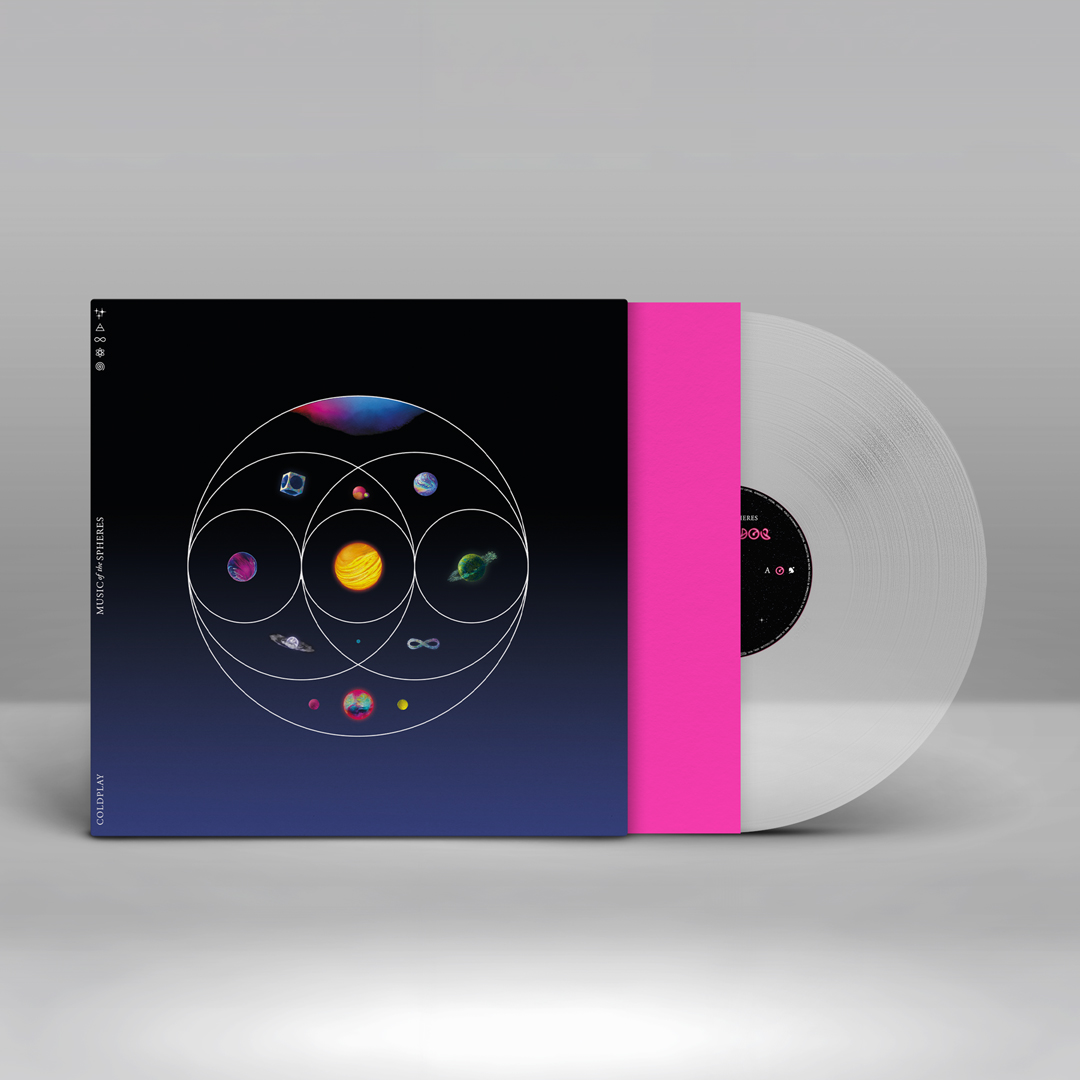 Coldplay- Music of the Spheres (Clear Eco Vinyl) - LP