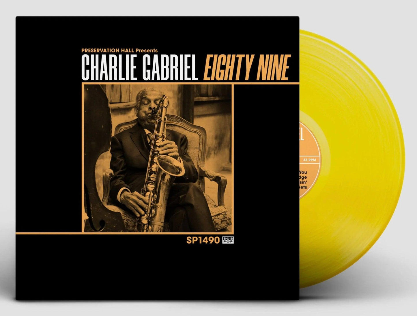 Charlie Gabriel (Preservation Hall Jazz Band)- 89 (Loser Edition Gold Vinyl) - LP