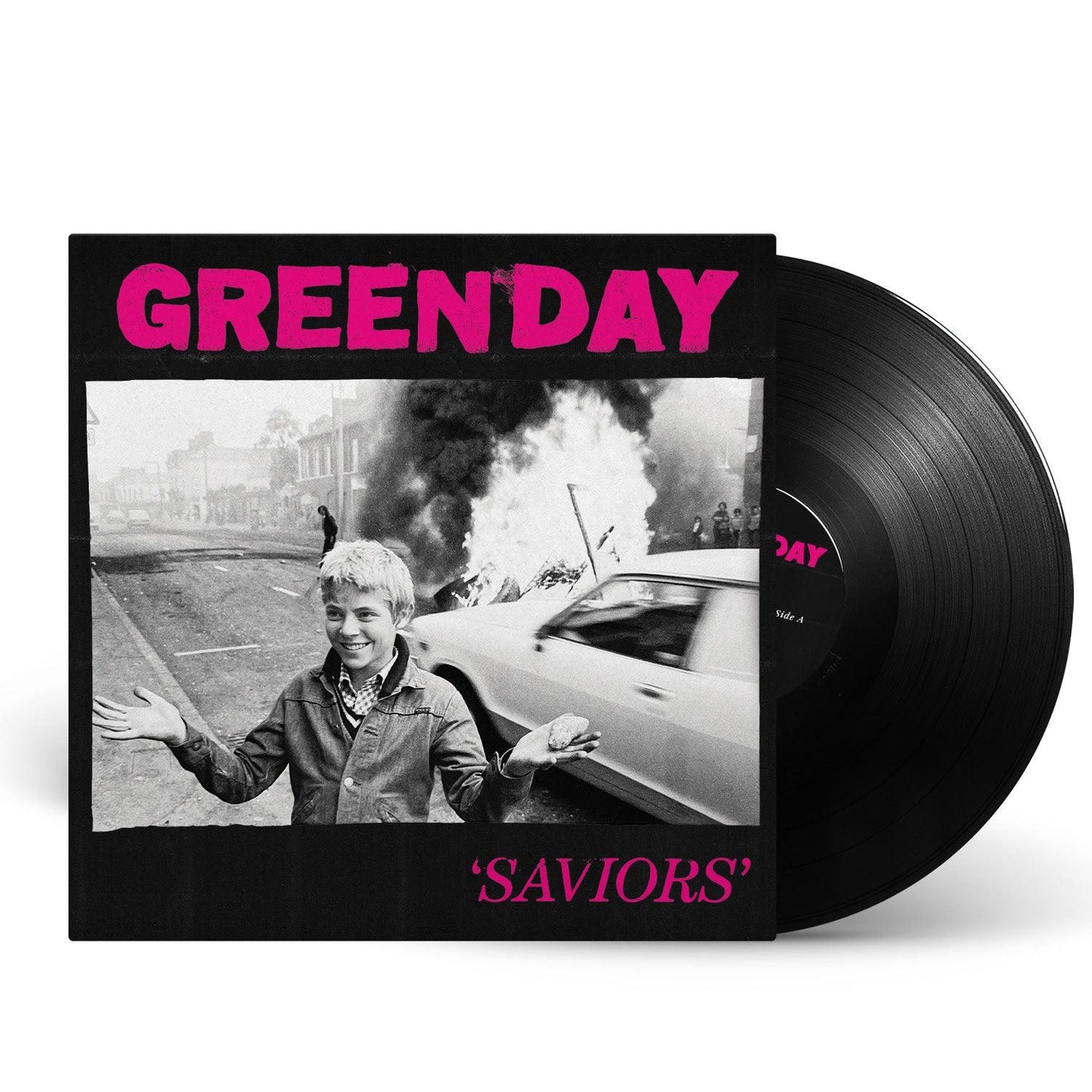 Green Day- Saviors (Black Vinyl w/ Poster) - LP