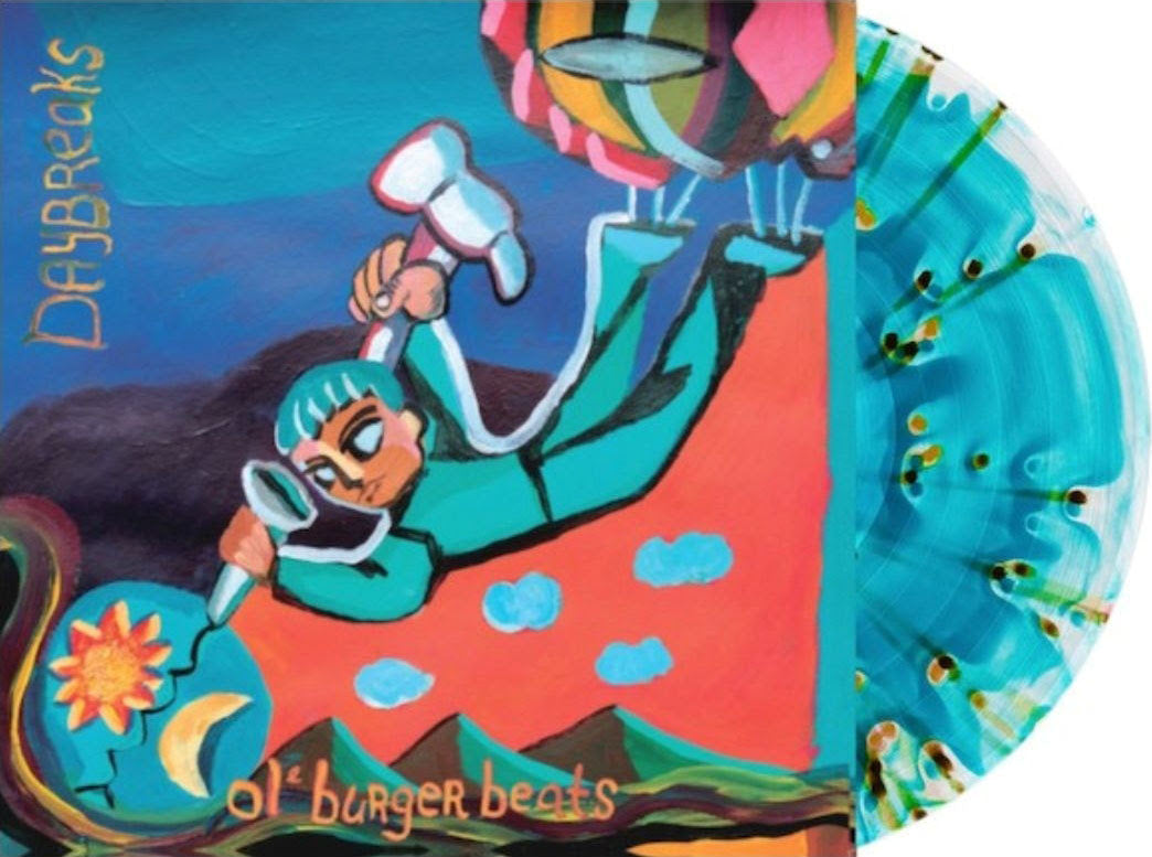 Ol' Burger Beats- Daybreaks (RSD Essential) (Ghostly Sea Blue w/ Black & Green Splatter Vinyl) - LP