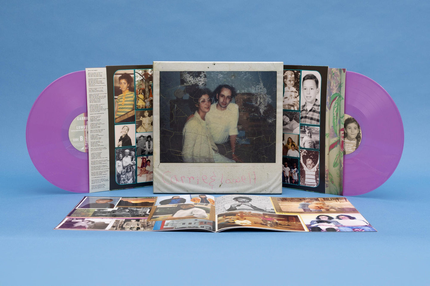 Sufjan Stevens- Carrie & Lowell (10th Anniversary Edition) (Indie Exclusive Violet Vinyl) - LP