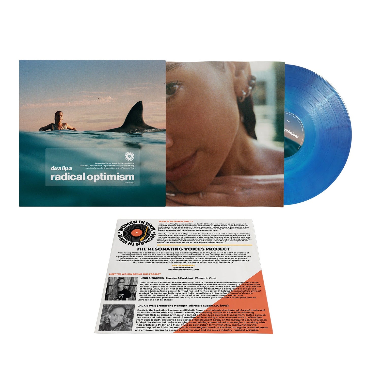 Dua Lipa- Radical Optimism (Galaxy Blue 'Women In Vinyl' Edition) - LP