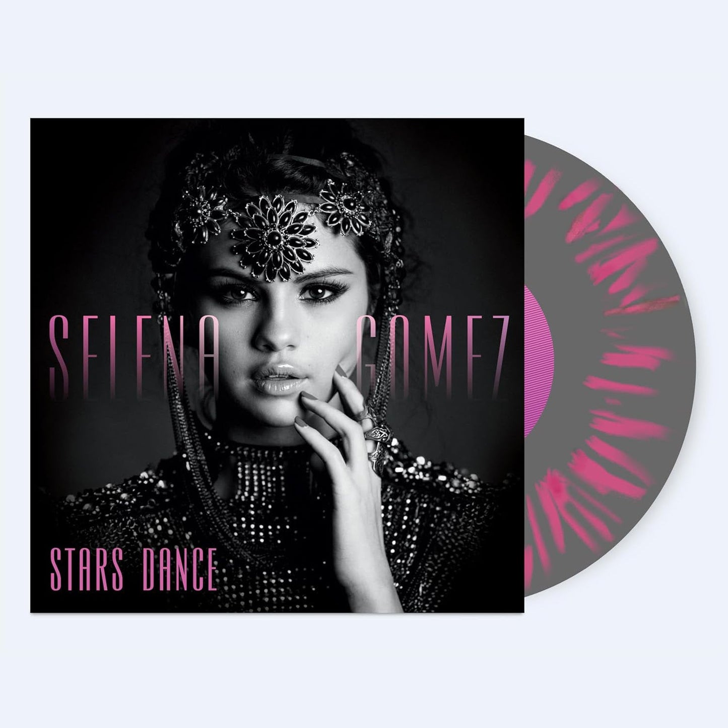 Selena Gomez- Stars Dance (Gray/Red Wine Splatter Vinyl) - LP