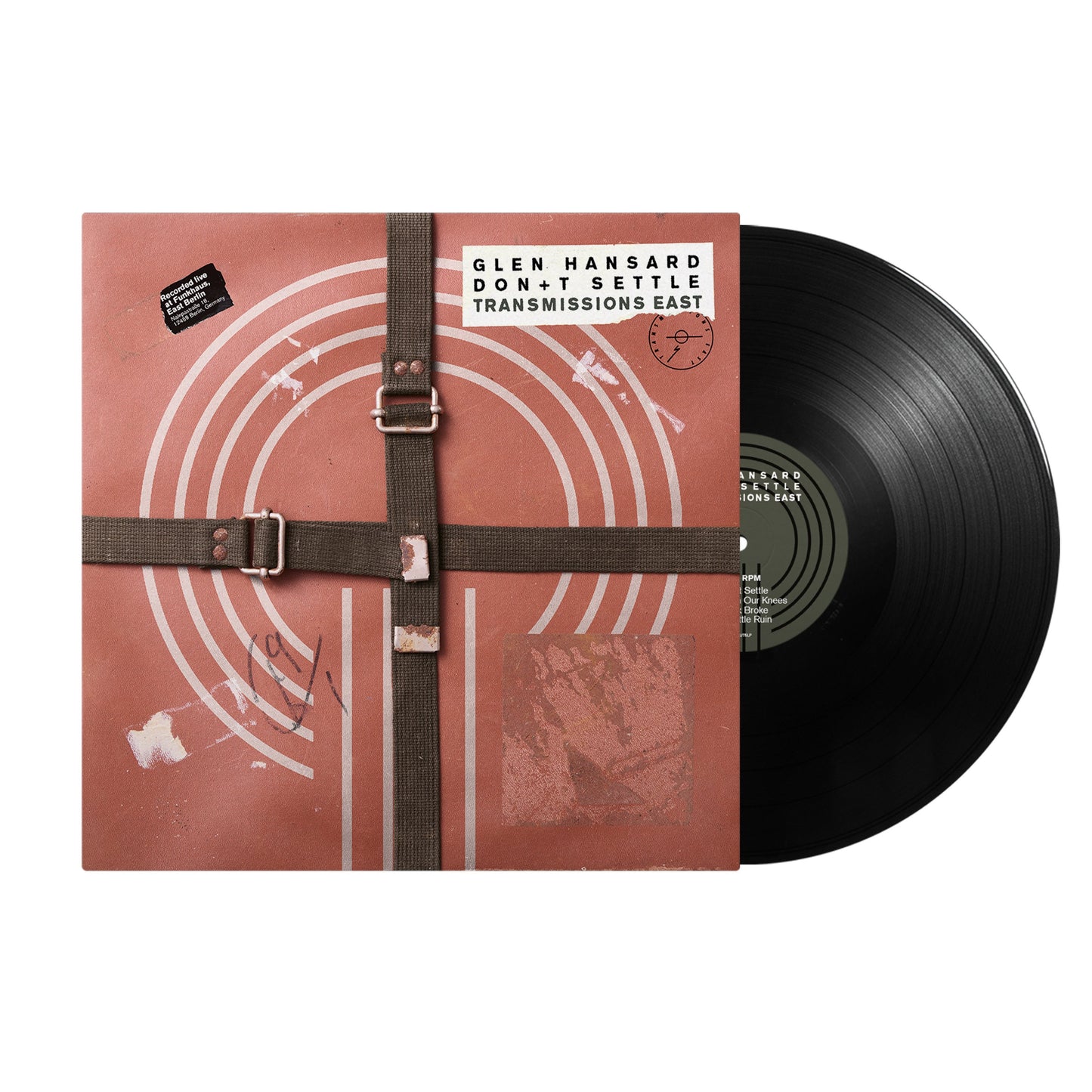 Glen Hansard- Don’t Settle (Vol. 1 - Transmissions East) (Black Vinyl) - LP