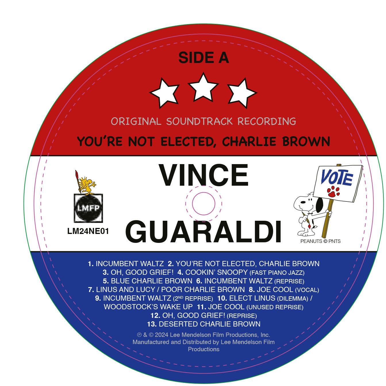Vince Guaraldi- You're Not Elected, Charlie Brown (RSD Essential) - LP