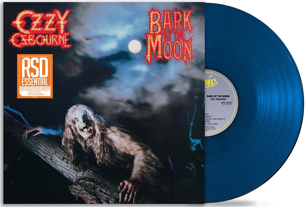 Ozzy Osbourne- Bark At The Moon (RSD Essential Translucent Cobalt Blue Vinyl) - LP