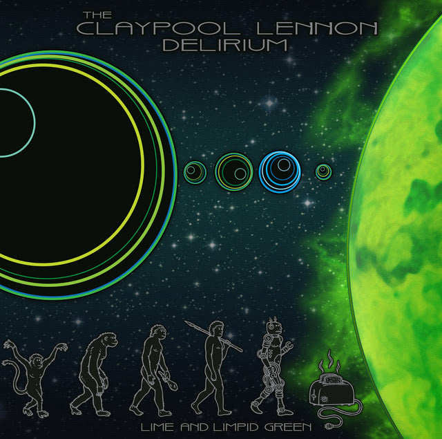 Claypool Lennon Delirium (Primus)- Lime And Limpid Green (10") - LP
