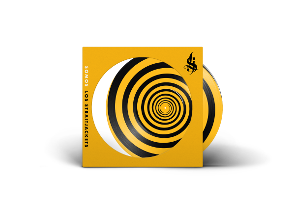 Los Straitjackets- Somos Los Straitjackets (Indie Exclusive Hypnowheel Pic Disc) - LP