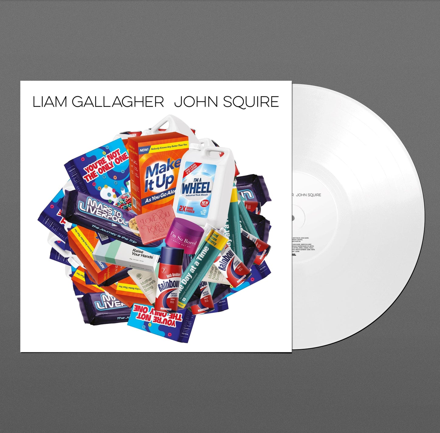 Liam Gallagher & John Squire- Liam Gallagher & John Squire (Indie Exclusive Vinyl) - LP