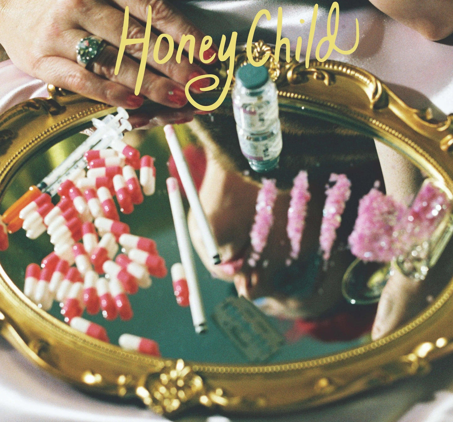 Honey Child- Starving Hearts (Opaque Pink) (In The Q Records) - LP