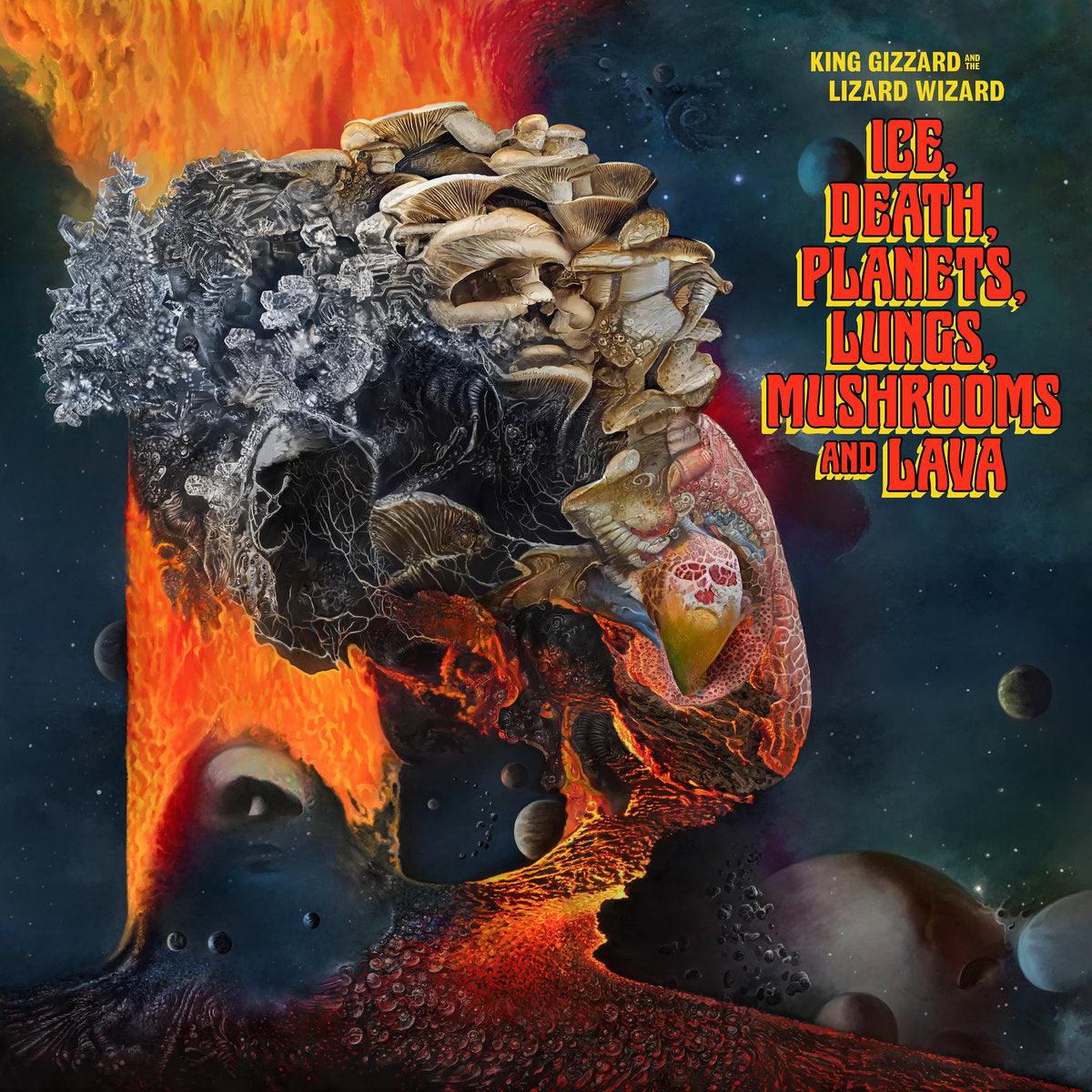 King Gizzard & The Lizard Wizard- Ice, Death, Planets, Lungs, Mushrooms and Lava - LP