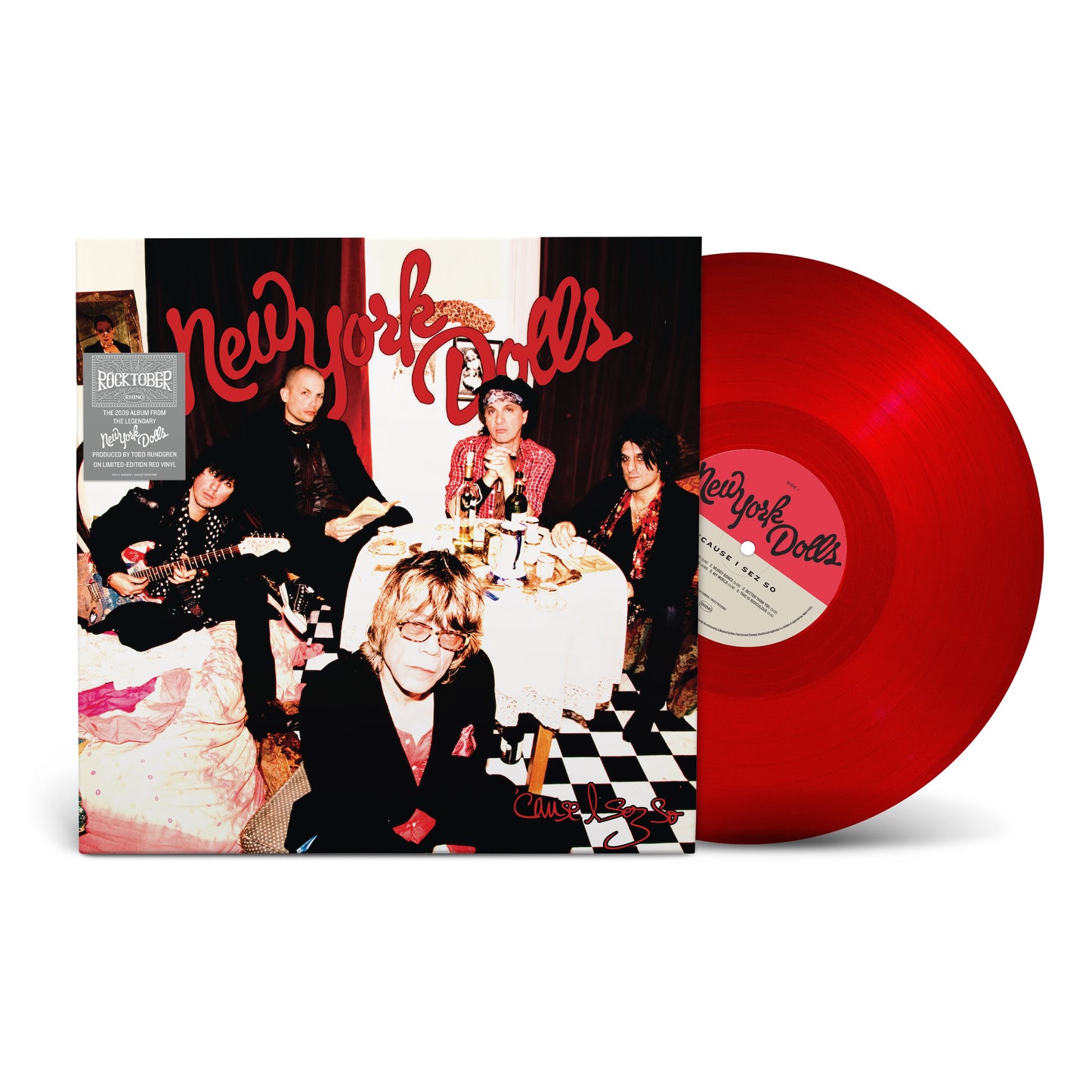 New York Dolls- Cuz I Sez So (Rocktober 2025) (1LP Red Vinyl) - LP