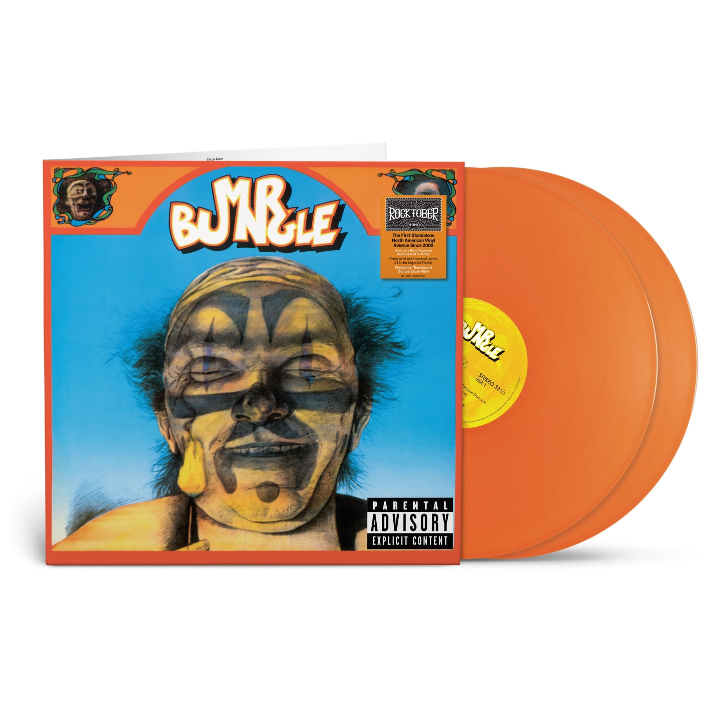Mr. Bungle- Mr. Bungle (Rocktober 2025) (2LP Translucent Orange Vinyl) - LP