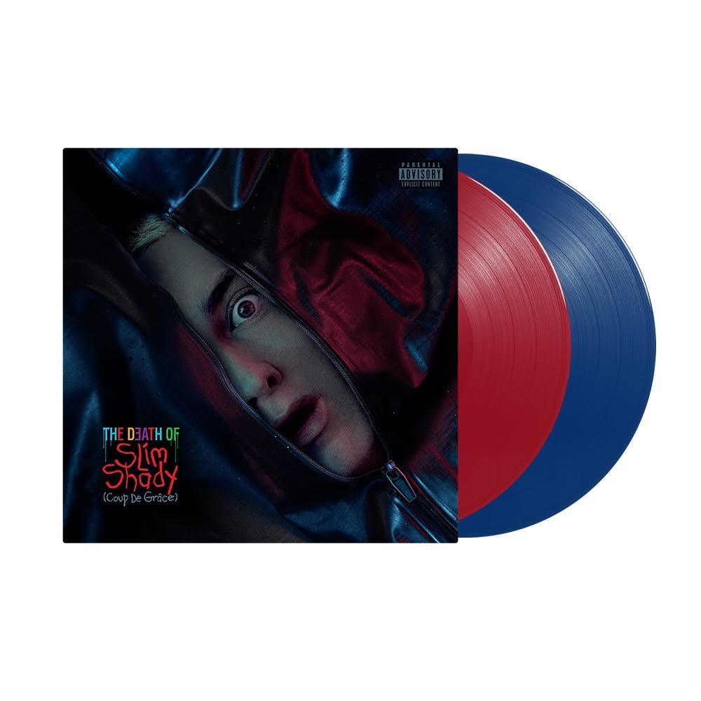 Eminem- The Death of Slim Shady (Coup de Grâce) (2LP Red & Blue Vinyl) - LP