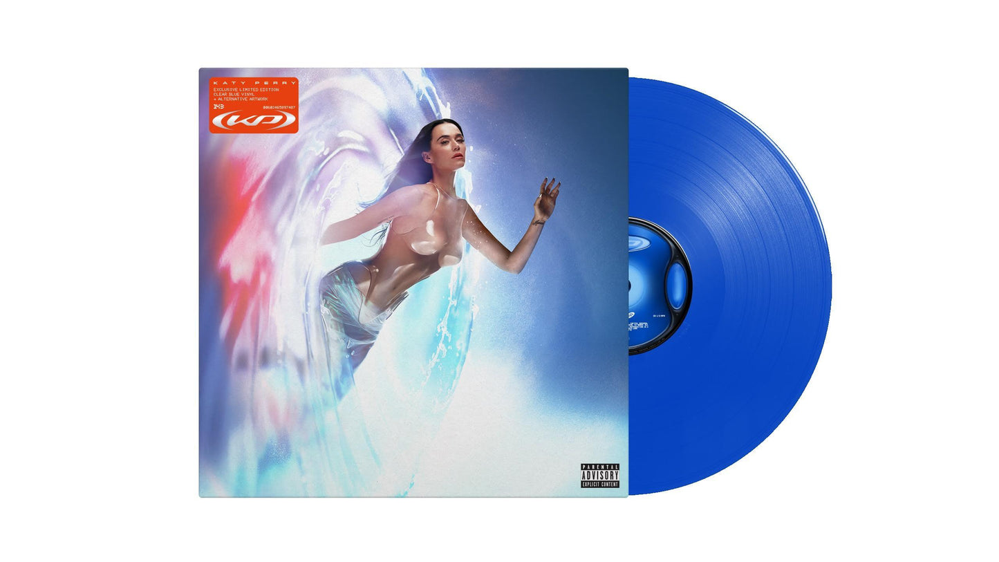 Katy Perry- 143 (Indie Exclusive Clear Blue Vinyl w/ Alternate Cover) - LP
