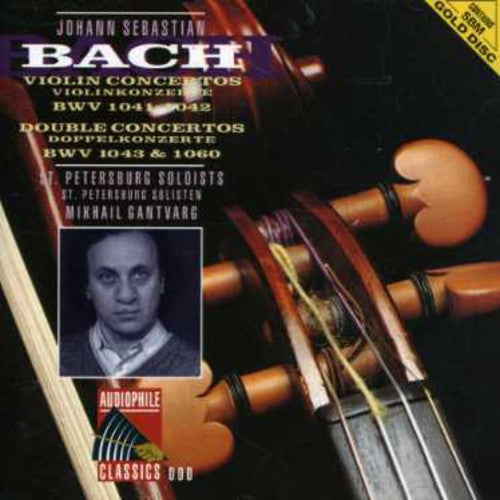 Mikhail Gantvarg: Bach J.S: VLN Ctos  [ CD ]
