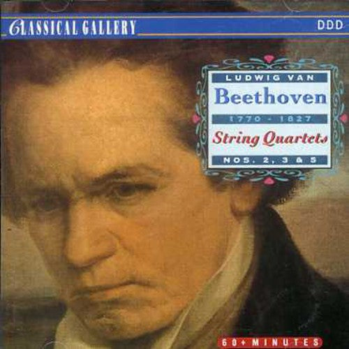 Ludwig van Beethoven: Beethoven: STR Quartets Nos 2 / 3 & 5  [ CD ]
