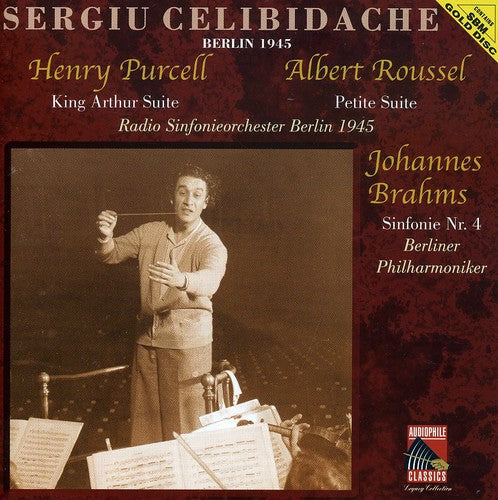 Brahms / Celibidache / Berlin Phil Orch: Brahms: Sym No 1 / Purcell: King Arthur Ste  [ CD ]