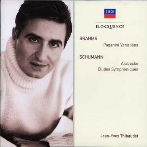Brahms / Schumann / Thibaudet, Jean-Yves: Brahms: Paganini Var / Schumann: Etudes Symp  [ CD ]
