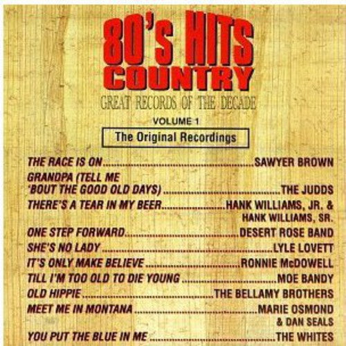 Various Artists: 80's Country Hits 1 / Various  [ CD ]