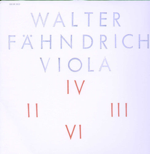 Walter Fähndrich: Va [ LP ]