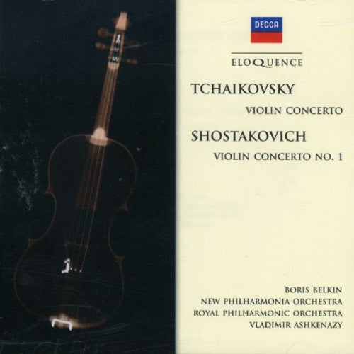 Tchaikovksy / Belkin / Npo / Ashkenazy: Tchaikovsky: VLN Cto / Shostakovich: VLN Cto 1  [ CD ]