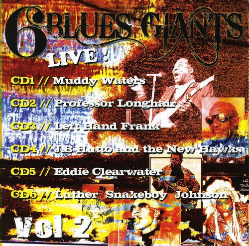 Various Artists: 6 Blues Giants Live 2 / Various  [ CD ]