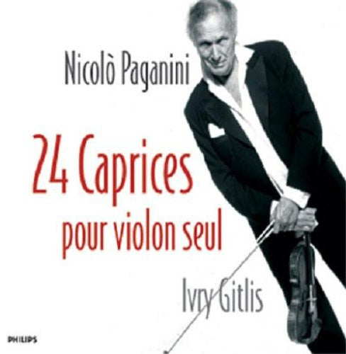 Ivry Gitlis: Paganini : 24 Caprices for VLN Solo  [ CD ]
