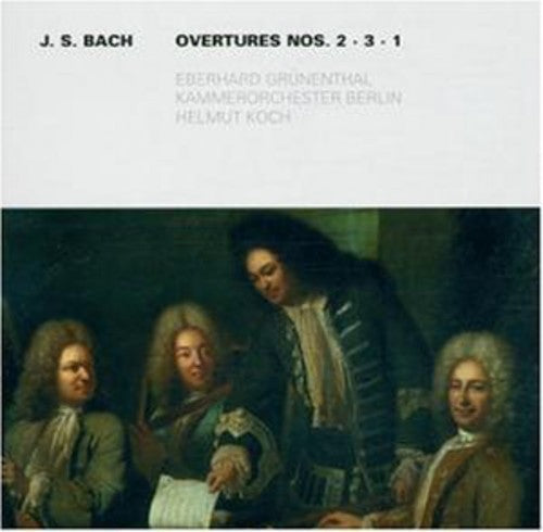 J.S. Bach: Overtures 1-3  [ CD ]