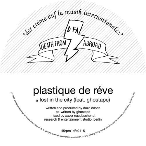 Plastique de R ve- Lost In The City - LP