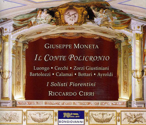 Riccardo Cirri: Il Conte Policronio Farsa in Prosa Con Musica  [ CD ]