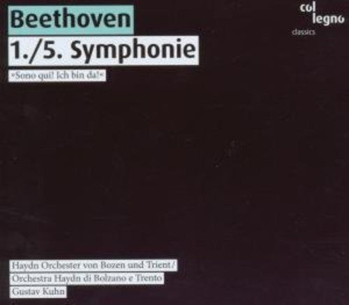 Ludwig van Beethoven: Symphonies 1 & 5  [ CD ]